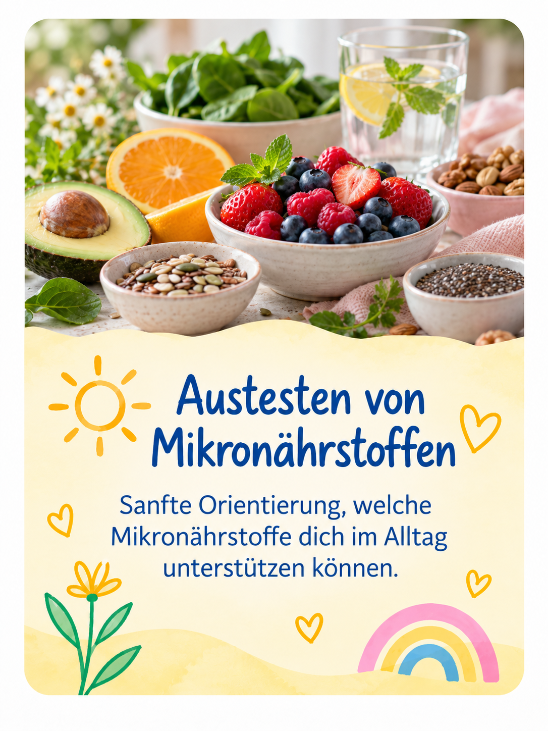 Mikronährstoffe kinesiologisch austesten Kinesiologisches Austesten von Mikronährstoffen zur individuellen Orientierung im Alltag