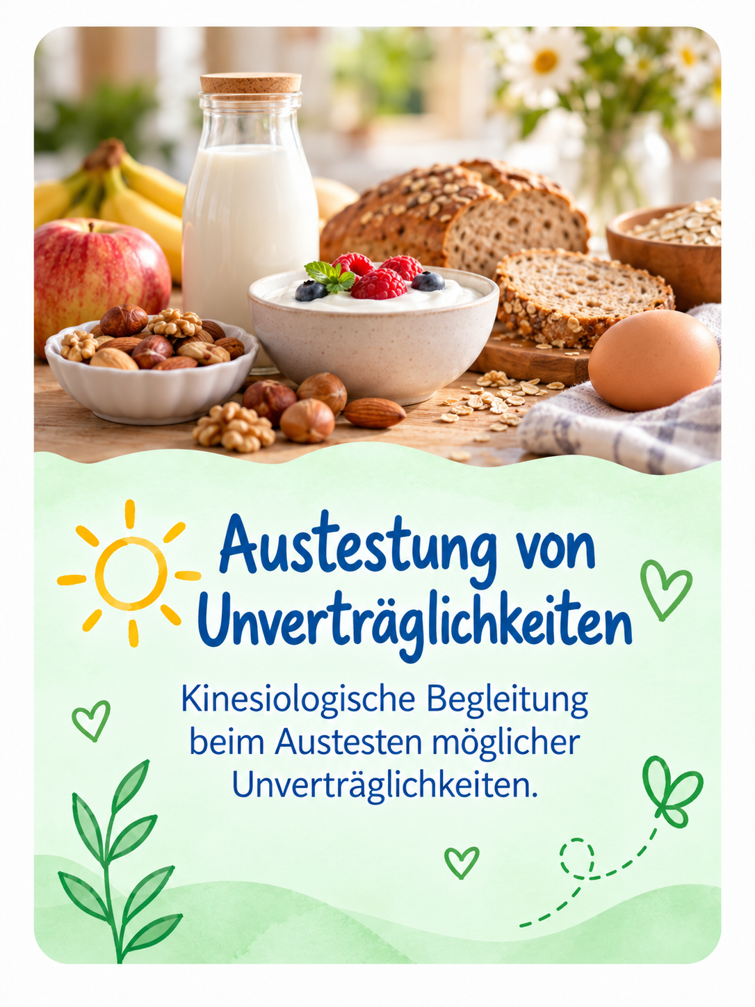 Unverträglichkeiten kinesiologisch austesten Kinesiologisches Austesten möglicher Unverträglichkeiten bei Frauen im Kindervitalzentrum Wien