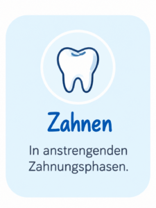 Baby Balancing beim Zahnen Baby Balancing zur sanften Begleitung während anstrengender Zahnungsphasen