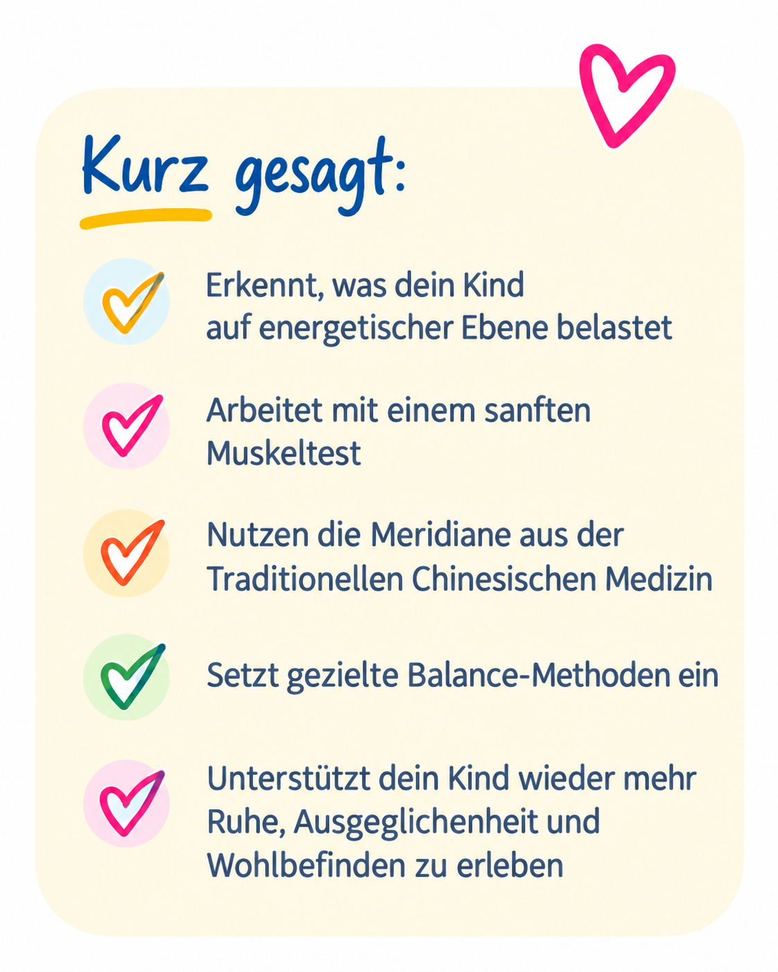 Kurz gesagt_ Wohlbefinden für dein Kind