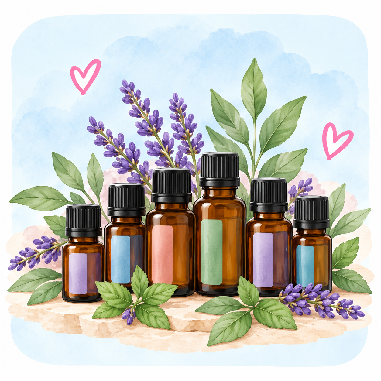 Ätherische Öle bei AromaTouch Ätherische Öle für die AromaTouch Anwendung mit sanfter Berührung
